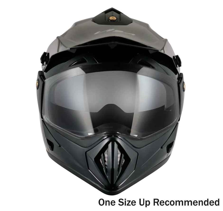 Vega Off Road Lightweight Full Face Helmet- Black M