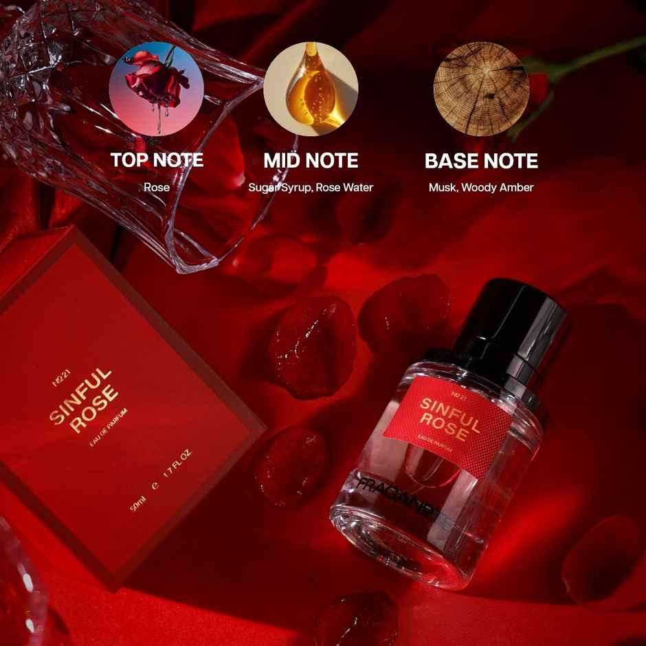 Fraganote Sinful Rose Unisex  Eau De Perfume | Perfume for Him & Her