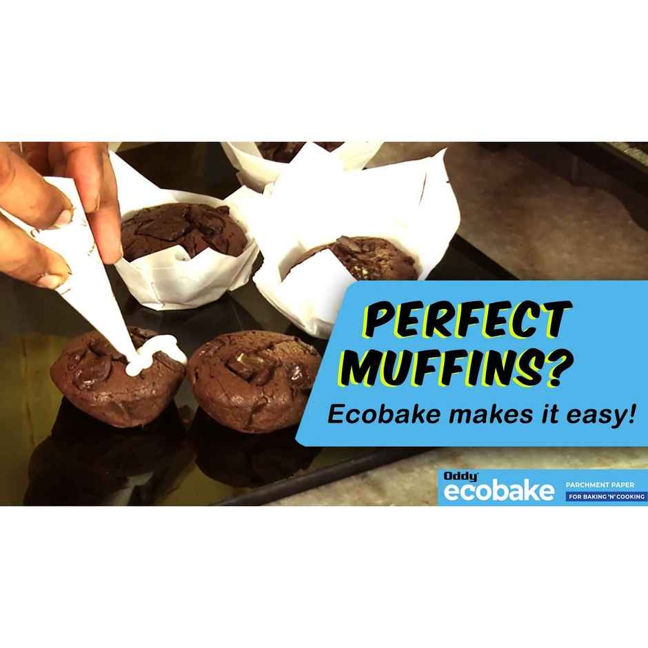 Oddy Ecobake+ Heavy Duty Coated Cooking Paper 10 Inch X 5 M