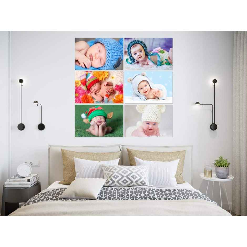 Paper Plane Design Cute Baby Posters | Set Of 6 | 12 x 18 Inch | D5