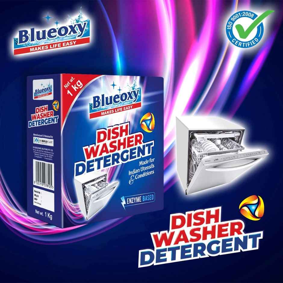 Blueoxy Enzyme Based Dishwasher Detergent Powder