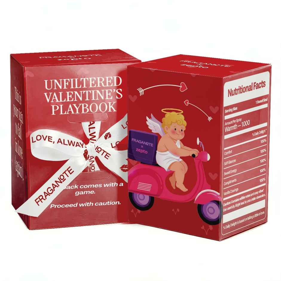 Fraganote Baked Vanilla Eau De Perfume Valentine Edition (50ml)