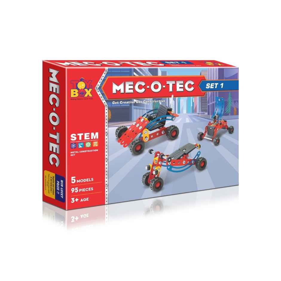 Ratna's Mec-O-Tec Set-1 | Blue & Red | 3+ years