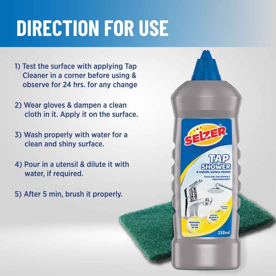 Selzer Tap Shower Cleaner