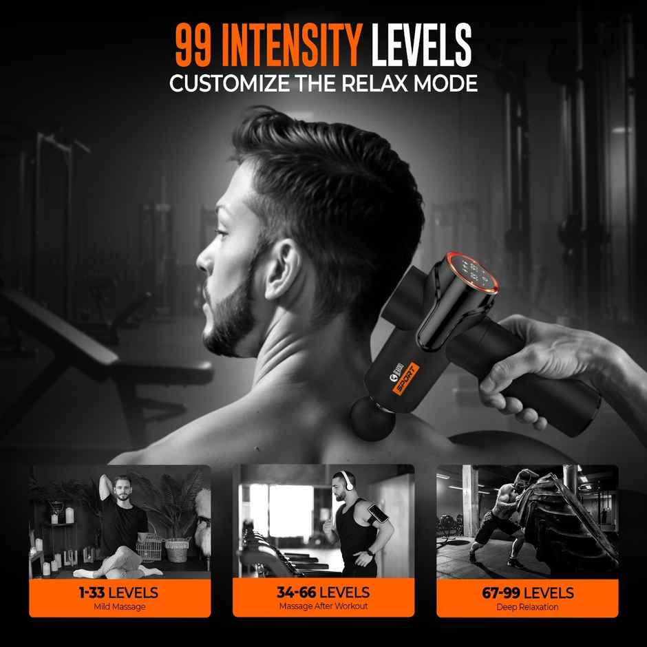 Beardo Sport Deep Tissue Massage Gun