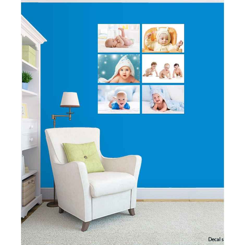 Paper Plane Design Cute Baby Posters | Set Of 6 | 12 x 18 Inch | D2