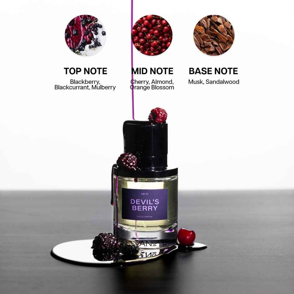 Fraganote Devil's Berry Unisex Eau De Perfume | Perfume for Him & Her