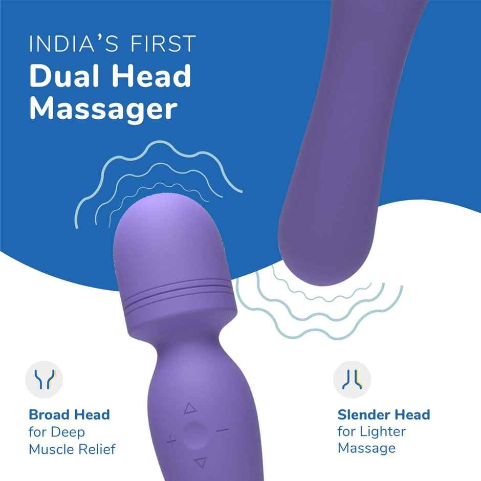 Caresmith Body Wave Massager | Dual Heads Massager | Massager Machine For Pain Relief