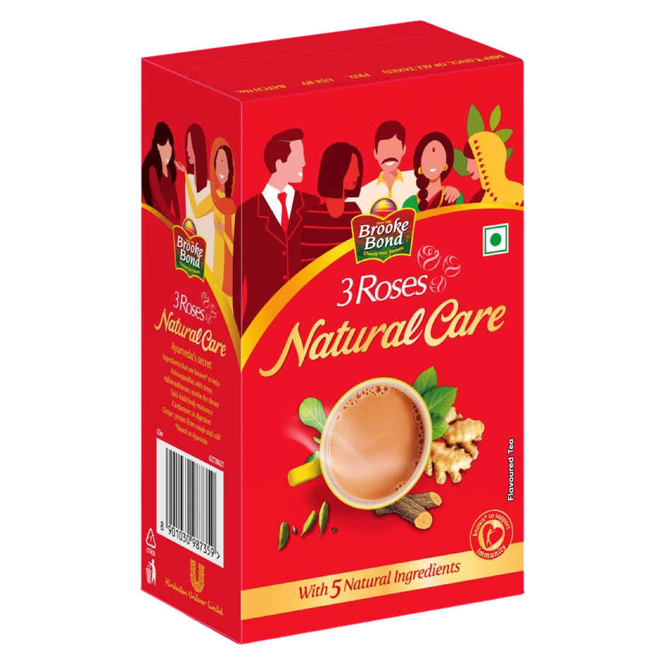 Brooke Bond 3 Roses Natural Care(500gms) & Parrys White Label Sugar(1kg) Combo