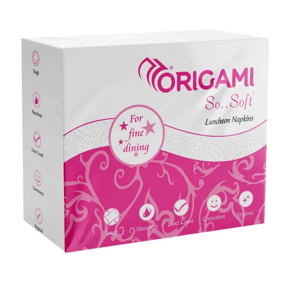 Origami Luncheon Tissue Paper Napkins | 32 x 32 cm | 50 Serviettes