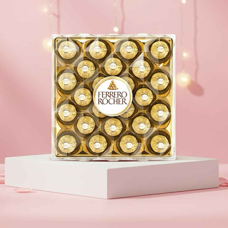 Coloressence Nail Paint Kit  (60g) & Ferrero Rocher Gift Pack (300g) Combo