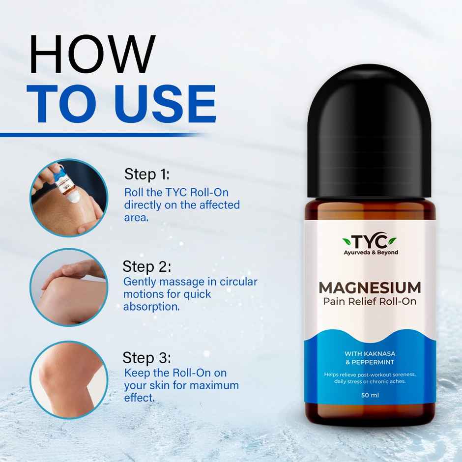 TYC Magnesium Pain Relief Rollon