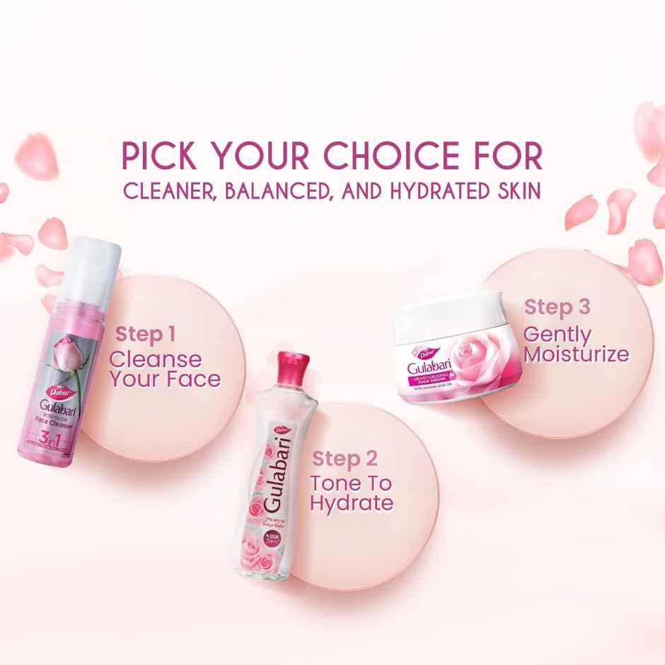 Dabur Gulabari Rose Glow Face Cleanse
