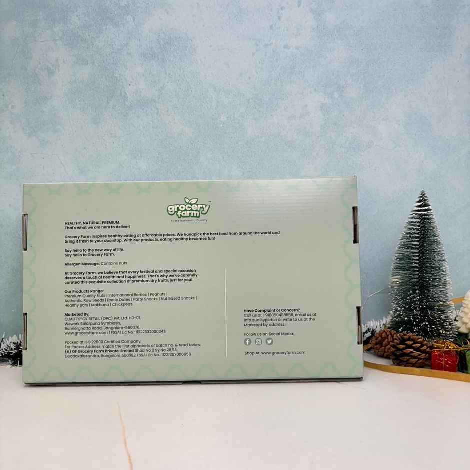 Grocery Farm Elegance Of Time Of Premium Dry Fruits Gift Box