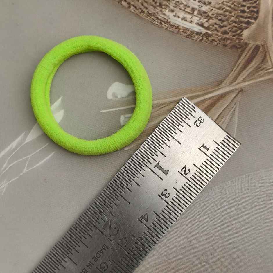 The Opal Factory Hair Accessories | Elastic Bands for Girls | Set of 30 | Small | Neon Multi