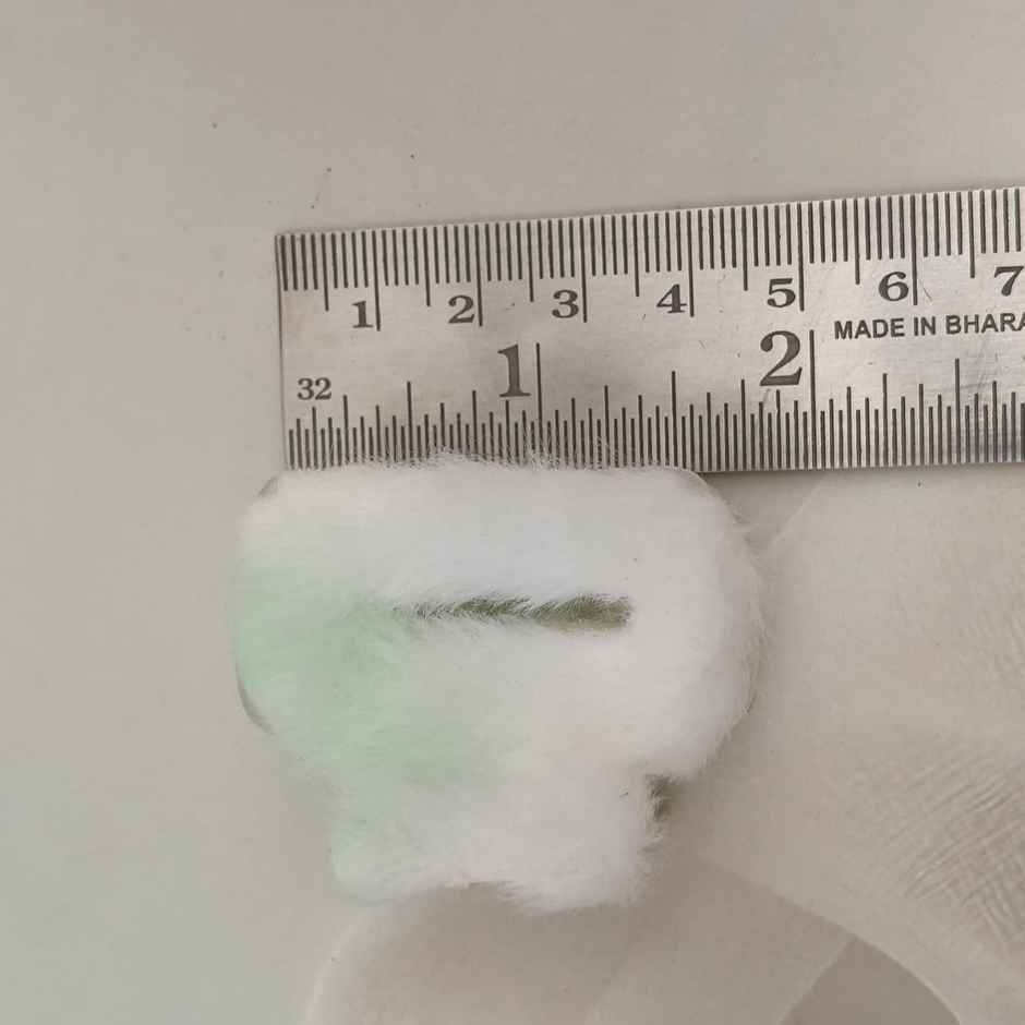 The Opal Factory Hair Accessories | Faux Fur/Plush Claw Clips | Pack of 6