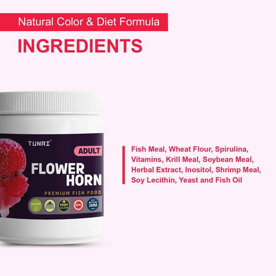 Tunai Flowerhorn Fish Food 3Mm