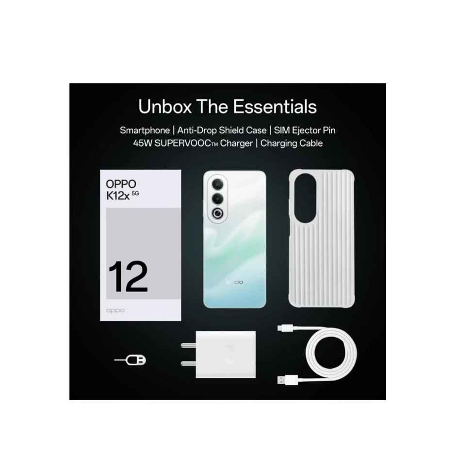 Oppo K12X 5G | 6GB | 128GB | Breeze Blue