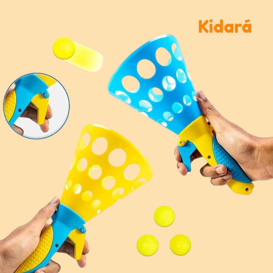 Kidara Click & Catch Twin Ball Game Set | Gift for Kids