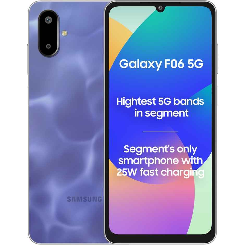 Samsung Galaxy F06 5G | 4GB | 128GB | Lit Violet