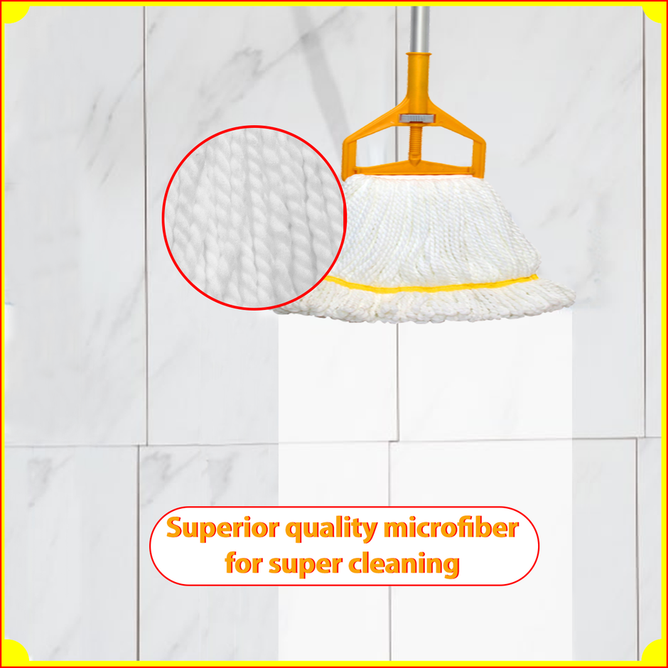 HIC Screw 'N' Fit Cotton Mop