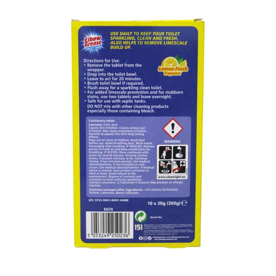 Elbow Grease Lemon Toilet Tablets