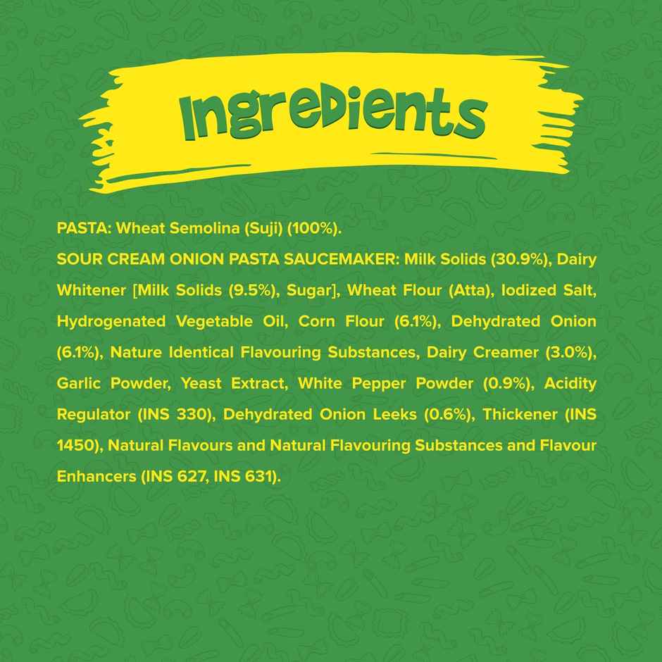 YiPPee! Sour Cream & Onion Instant Pasta