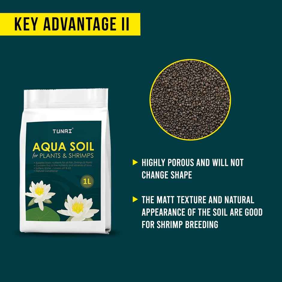 Tunai Aqua Soil For Plants & Shrimps