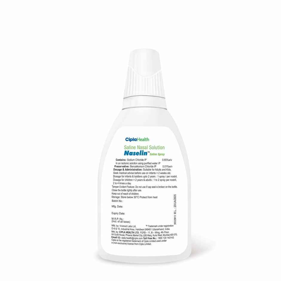 Naselin Saline Nasal Spray