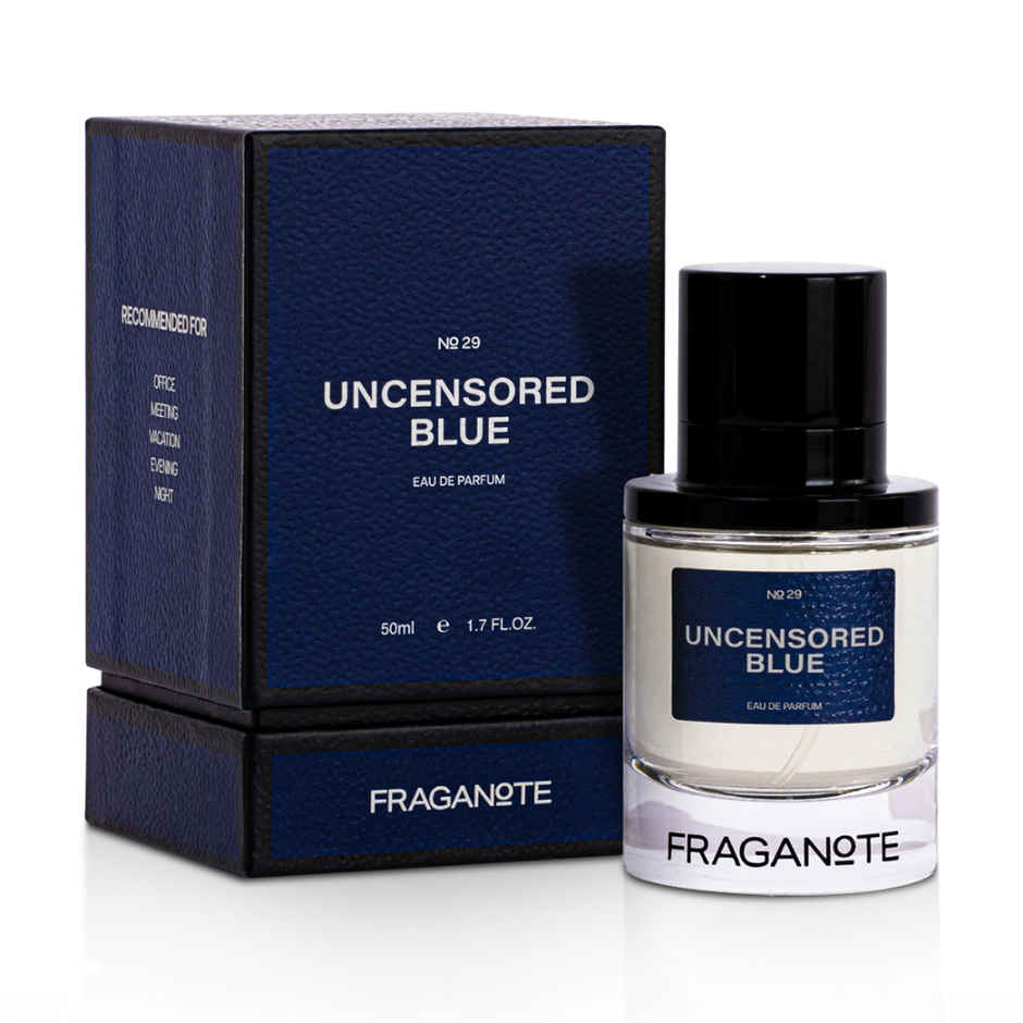 Fraganote Uncensored Blue Men Eau De Perfume | Perfume for Him