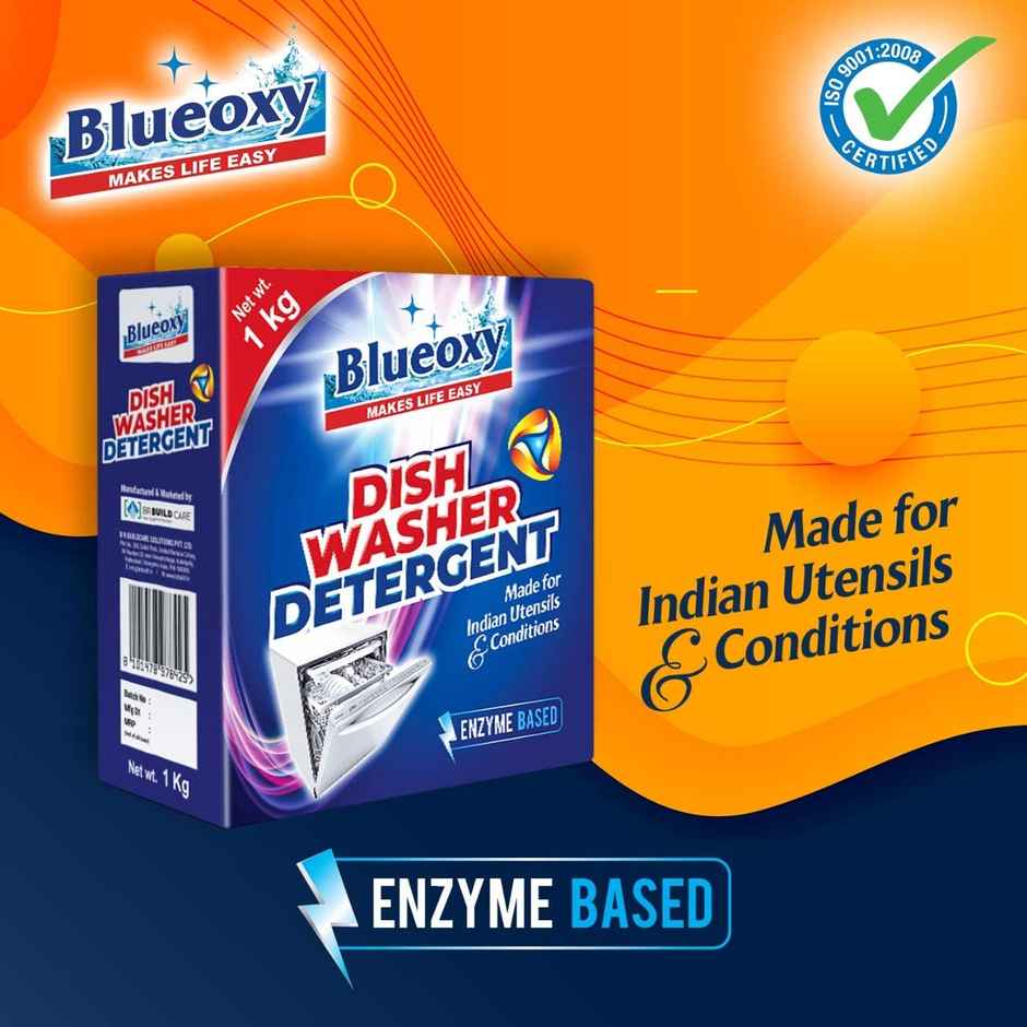 Blueoxy Enzyme Based Dishwasher Detergent Powder