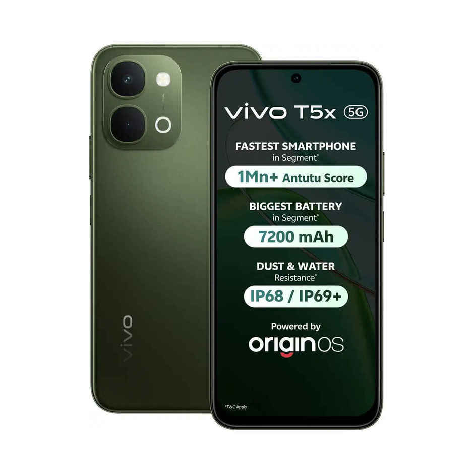 Vivo T5X 8GB 256GB Cyber Green