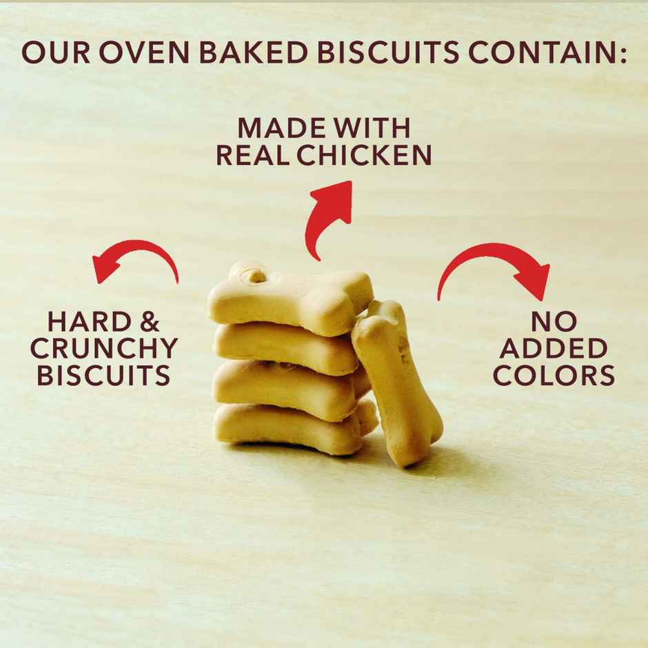 Active Chicken Flavour Biscuits Dog Treat (Buy 1 Get 1 Free)