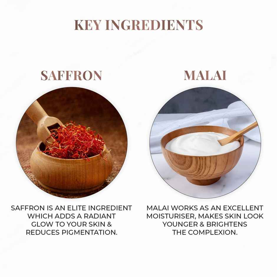 Just Herbs Ultra Hydrating Body Milk With Saffron & Malai Unisex