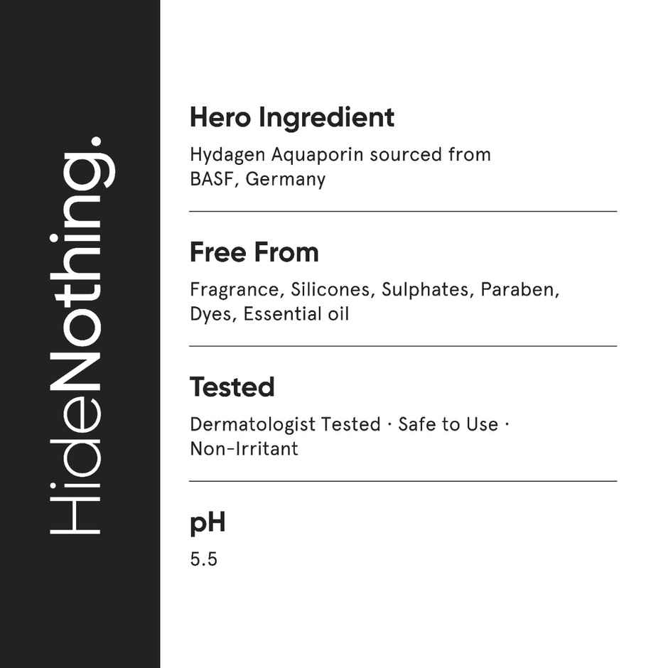 Minimalist Aquaporin Booster 05% Cleanser Face Wash