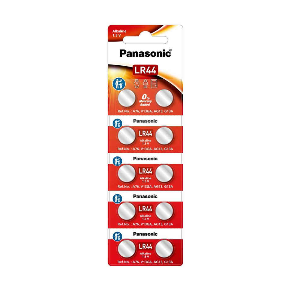 Panasonic Lithium Battery -Lr-44/10 Be | pack of 10