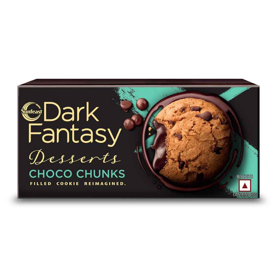 Sunfeast Dark Fantasy Desserts Choco Chunks Filled Cookie Reimagined