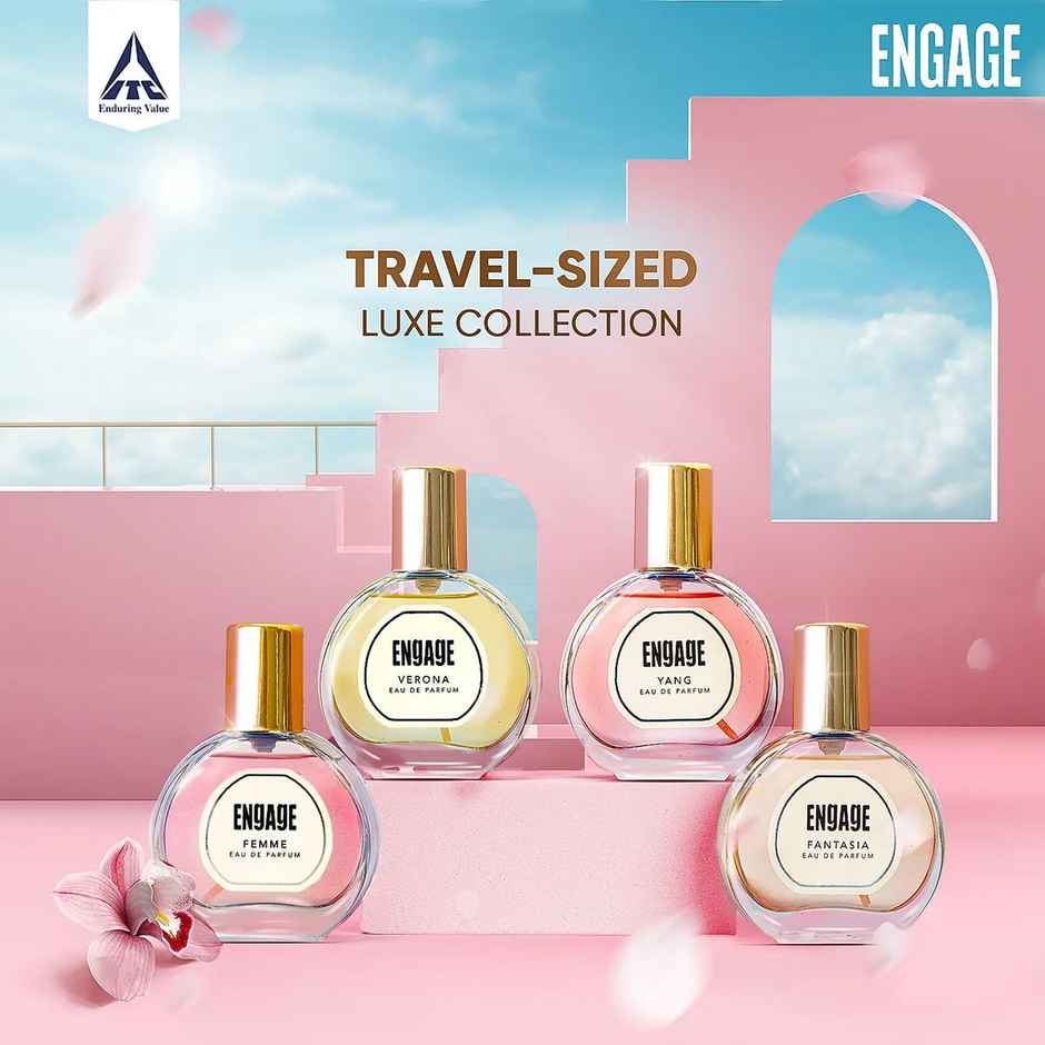 Engage Luxury Perfume Gift Set for Women | Travel Sized | Assorted Pack