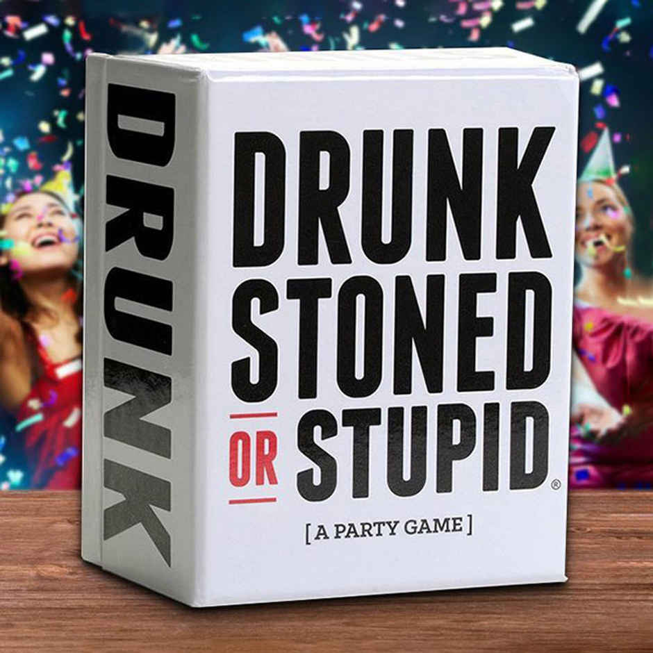 Awestuffs Drunk Stoned OR Stupid Party Game Adult Humor Card Games