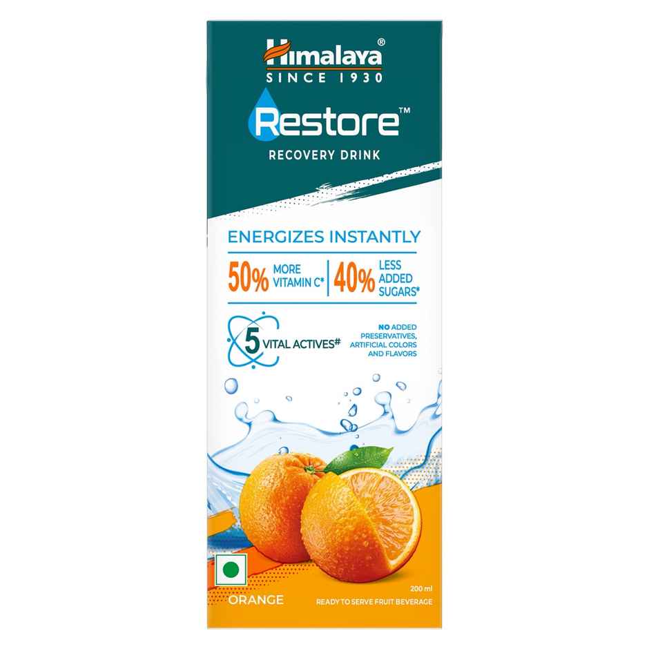 Himalaya Restore Recovery Drink | Orange Flavor