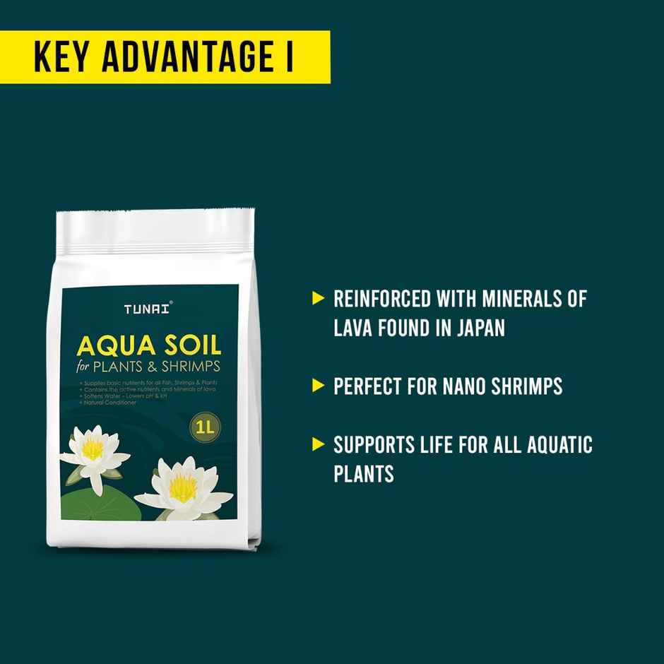 Tunai Aqua Soil For Plants & Shrimps