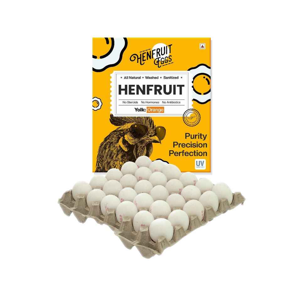 Eggs By Henfruit - 30 Farm Fresh No Antibiotics Egg