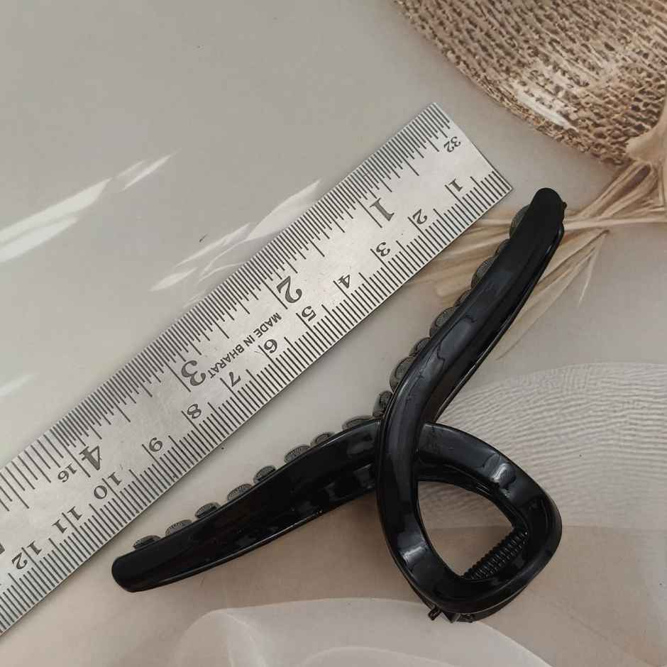 The Opal Factory Hair Accessories | Large R Matte-finished Clips | Pack of 4