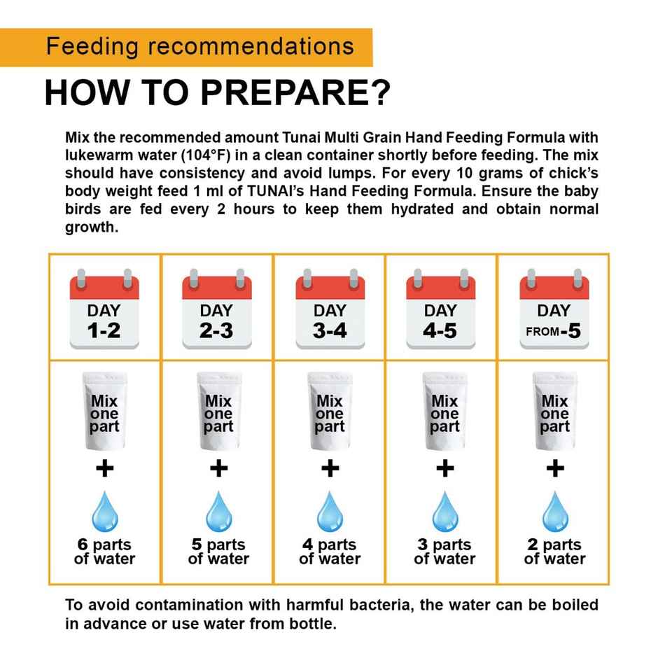 Tunai Super Saver Hand Feeding Formula