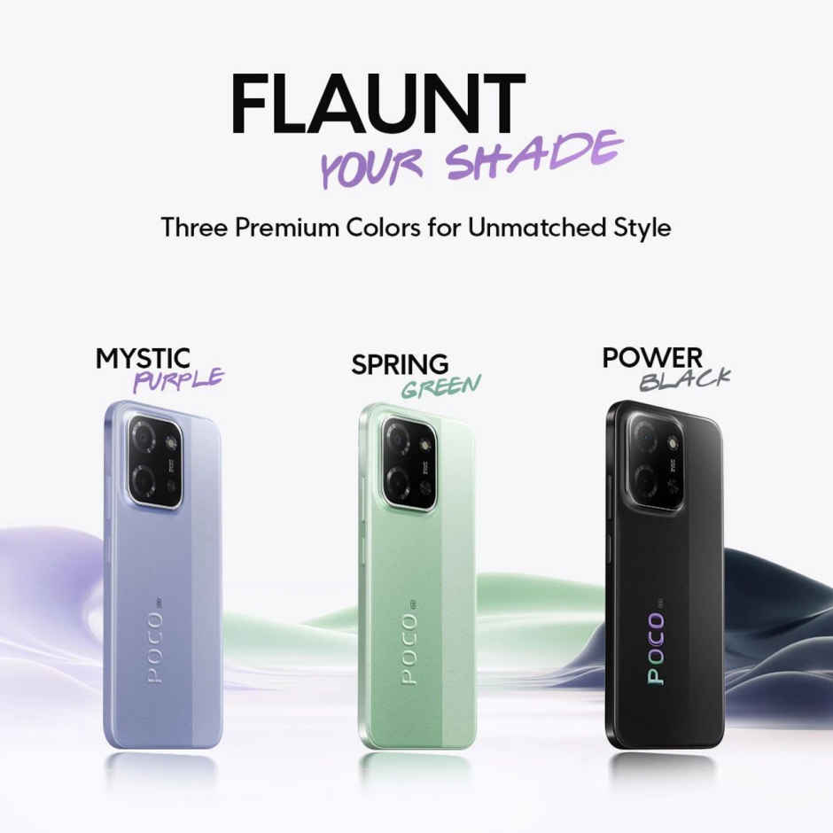 POCO C85 Smartphone | 4 GB RAM | 128 GB Storage | Green