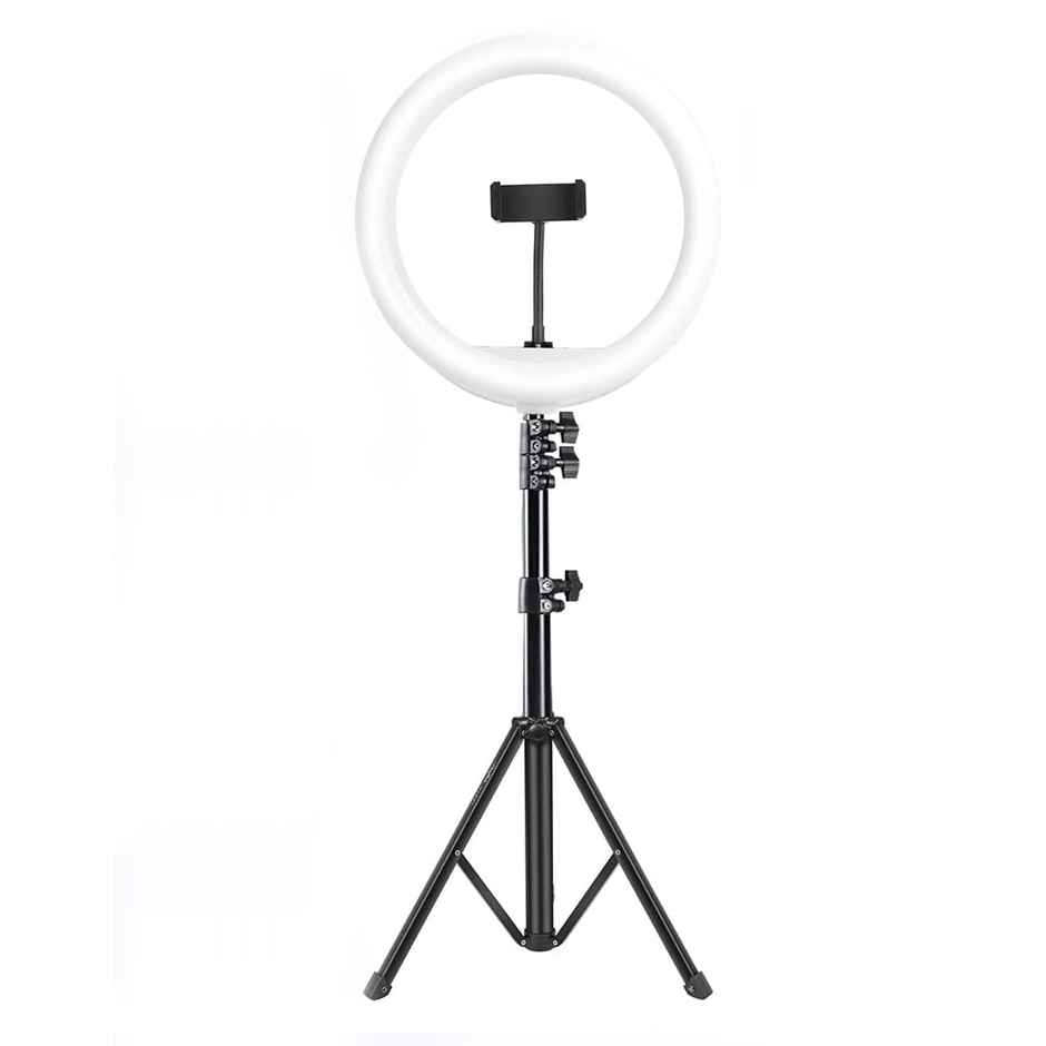 Digitek Drl-14C 14 Inch Led Ring Light With 5Ft Stand & Smartphone Mount - Usb Powered