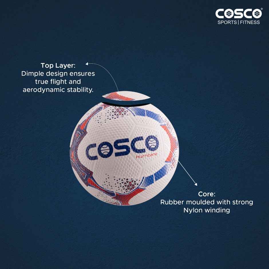 Cosco Hurricane Football - Size 5 | Made In India