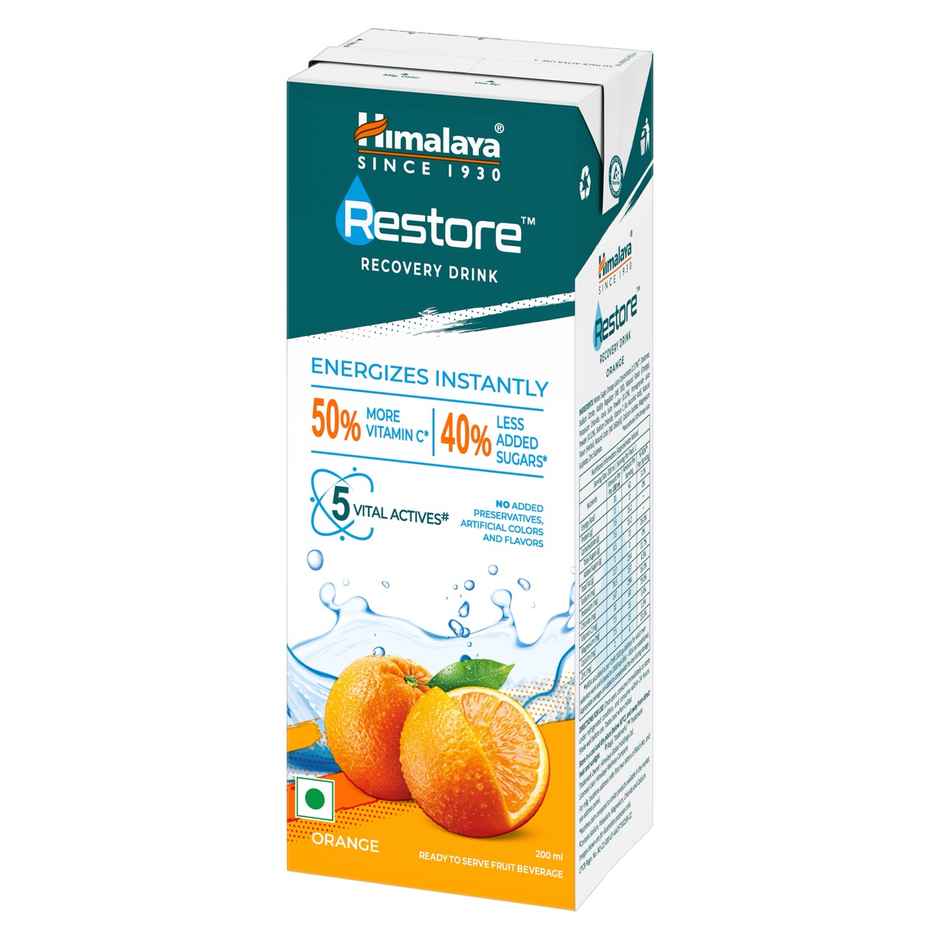 Himalaya Restore Recovery Drink | Orange Flavor