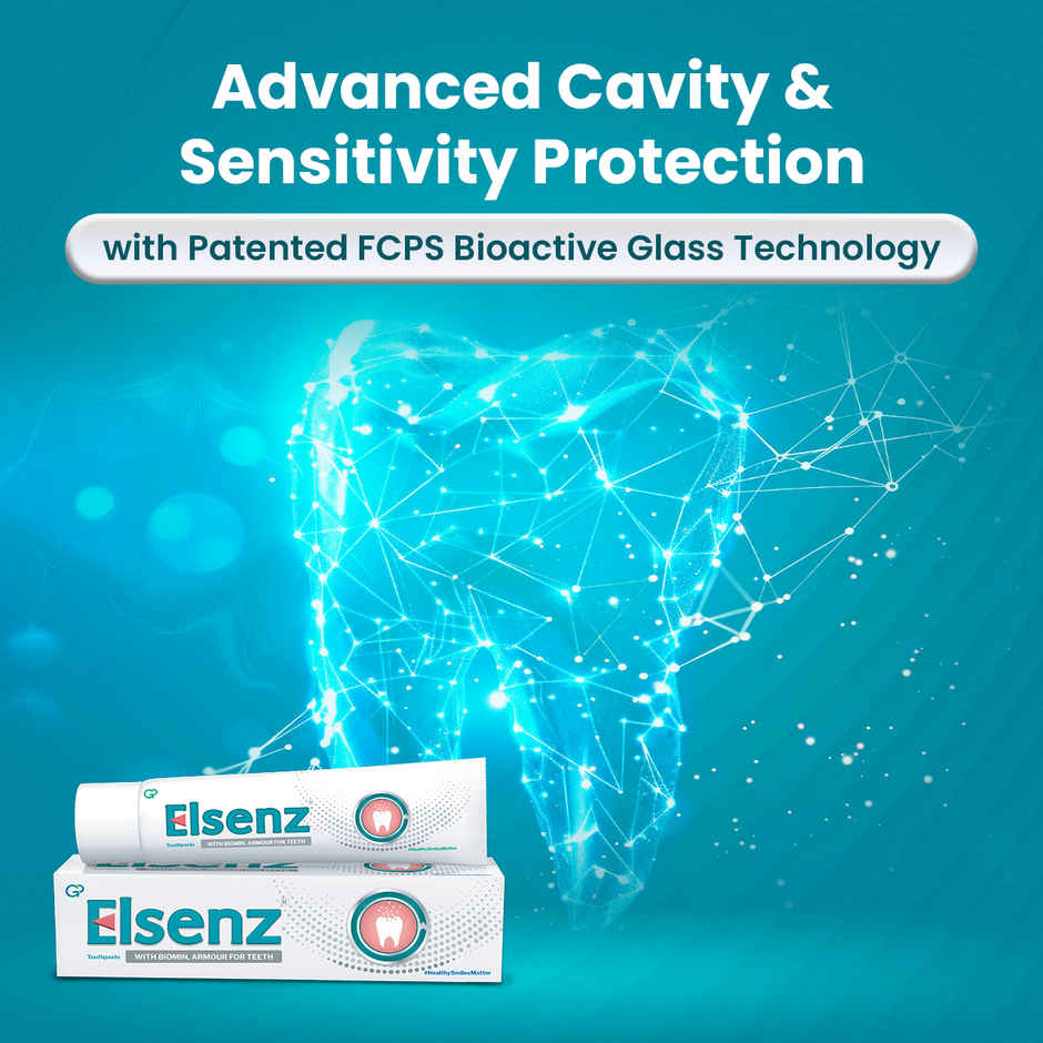 Elsenz Toothpaste for Sensitivity and Cavity Protection