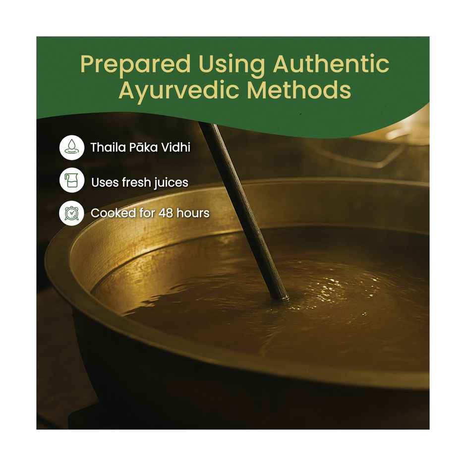 Kerala Ayurveda Neelibhringadi Hair Oil |Added Bhringraj, Amla for Hairfall Control & Hair Growth